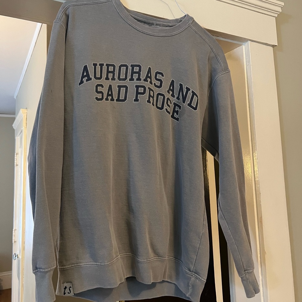 Taylor Swift Auroras and Sad Prose Crewneck